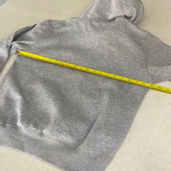 Supreme Box Logo Hoodie woman Medium Heather Gray Long Sleeve Pullover ⭐️⭐️ - Picture 8 of 16